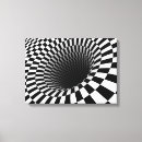 Recherche de optique illusions toiles Noir et blanc