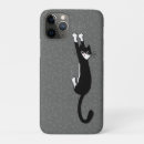 Recherche de dessin noir et blanc iphone coques Chat