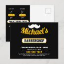 Recherche de salon de coiffure cartes postales Noir
