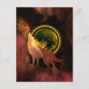 Recherche de hurlement cartes postales Lune