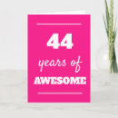 Recherche de 44 anniversaire cartes Pour elle