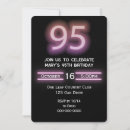 Recherche de 95 ans invitations Rose