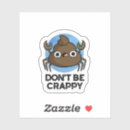 Recherche de dessin de crabe autocollants Drôle