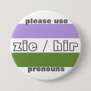 Recherche de pronoms badges Genderqueer