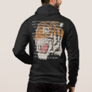 Recherche de tigre blanc vêtements Noir et blanc