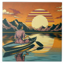 Recherche de kayak carreaux Lac