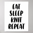 Recherche de hobbys posters Tricot