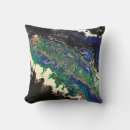 Recherche de noir blanc turquoise coussins Bleu
