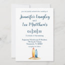 Recherche de surfer mariage invitations Océan