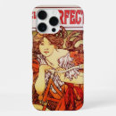Recherche de mucha iphone coques Vintage