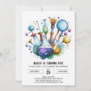 Recherche de la science anniversaire invitations Chimiste