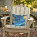Recherche de peinture de van gogh coussins Ciel nocturne