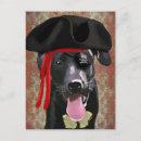 Recherche de labrador noir cartes postales Antique