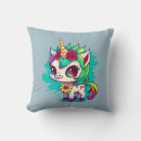 Recherche de creature coussins Licorne