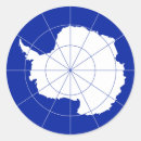 Recherche de antarctique autocollants Drapeau