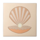 Recherche de palourdes carreaux Coquille de mer