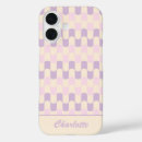 Recherche de motif géométrique rose iphone coques Moyen siècle moderne