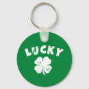 Recherche de 4 leaf clover porteclés Lucky