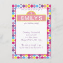 Recherche de pourpre 11x16 invitations Rose