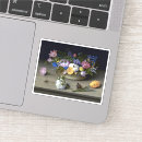 Recherche de tulipe jaune autocollants Fleur