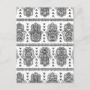 Recherche de main de hamsa cartes postales Mandala