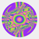 Recherche de fractal autocollants Violet