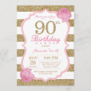 Recherche de pink and gold invitations Rose et or
