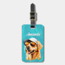 Recherche de voyage de chien bagages étiquettes Golden retriever