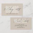 Recherche de cosmétiques cartes visite Chic