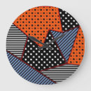 Recherche de orange bleu horloges Motif