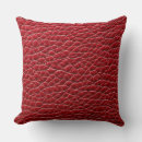 Recherche de cuir rouge coussins Texture