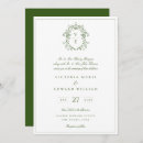 Recherche de forest green mariage invitations Moderne