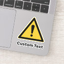 Recherche de expiration autocollants Triangle