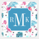 Recherche de triangle rose autocollants Tropical