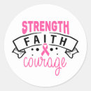 Recherche de courage cancer sein autocollants Soutien