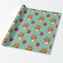 Recherche de blanc rouge papier cadeau Orange