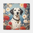 Recherche de dalmatien magnets Fleurs
