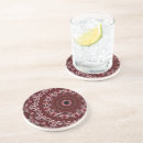 Recherche de labyrinthe dessous de verres Abstrait