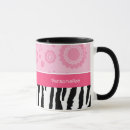 Recherche de motif zèbre tasses Mode