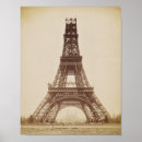 Recherche de construction de tour eiffel posters Paris