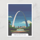 Recherche de st louis missouri cartes postales Arche de passerelle