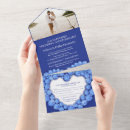 Recherche de saphir bleu invitations Couple