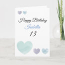 Recherche de 13ème pour des filles anniversaire cartes Pour tous