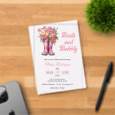 Recherche de cowboy boot bridal shower invitations Dernier rodéo