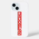 Recherche de antisocial iphone coques Drôle