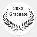 Recherche de couronne laurier autocollants Diplôme