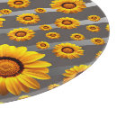 Recherche de jaune et gris planches à découper Motif