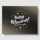 Recherche de retirement fêtes fournitures Noir et or