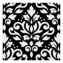 Recherche de motifs baroques posters Damassé