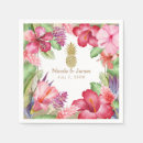 Recherche de fleurs tropicales serviettes Anniversaire